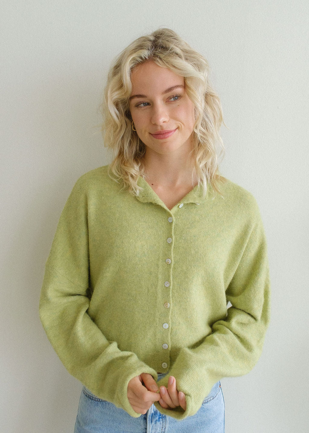 Maisie Sweater in Lemongrass
