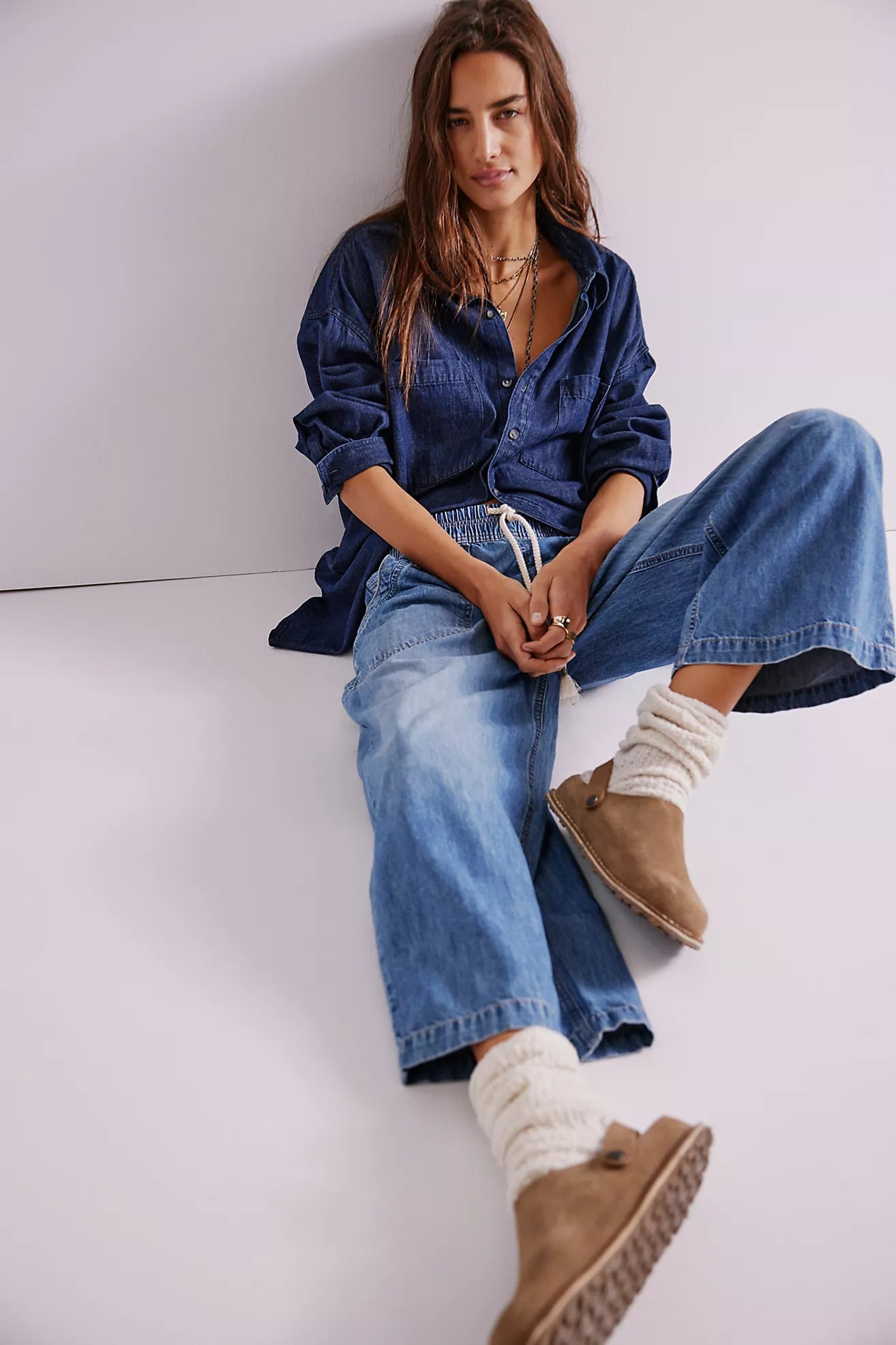 Easy Peasy Pull On Jeans in No Problem