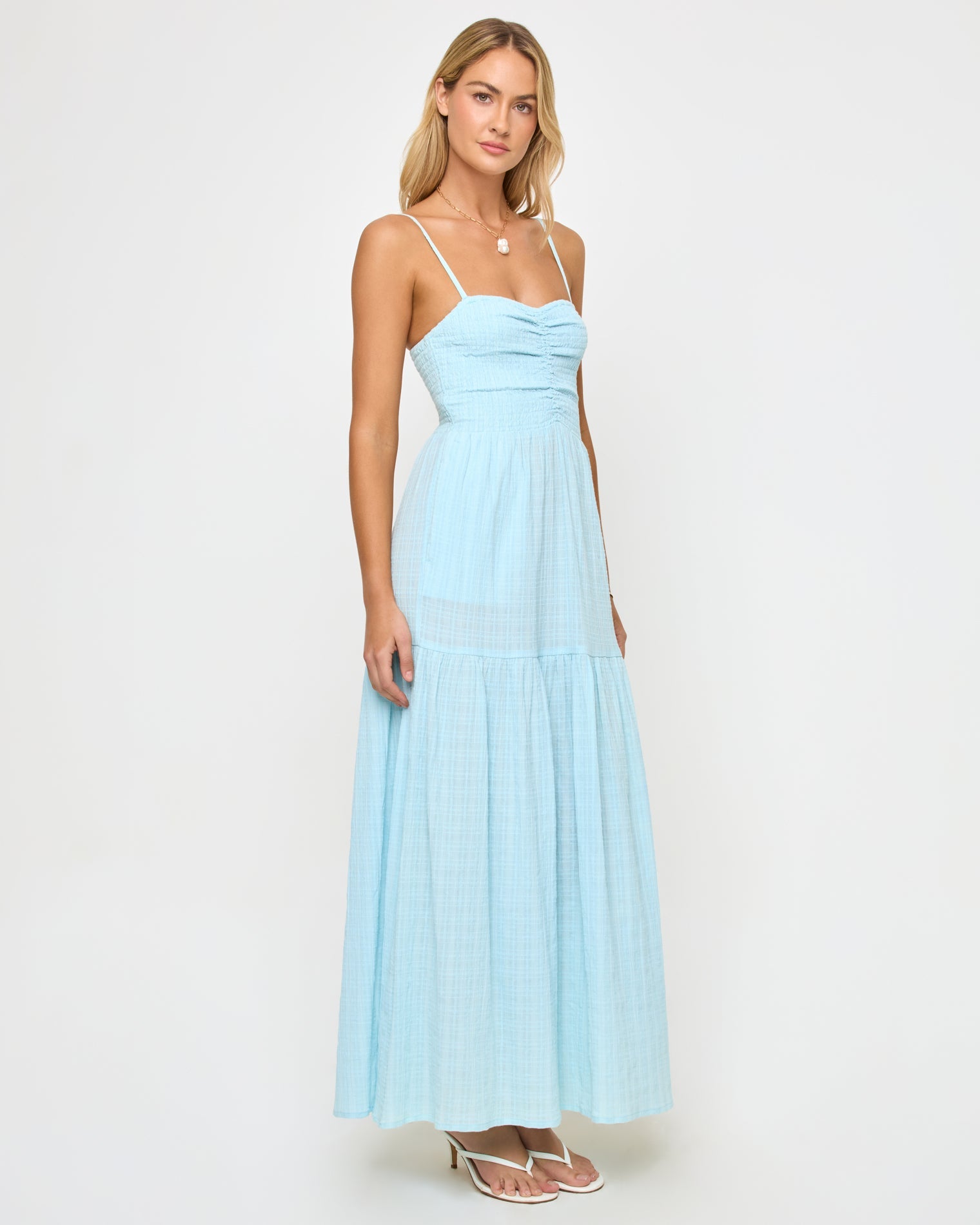 Mallorca Dress - Ibiza Blue