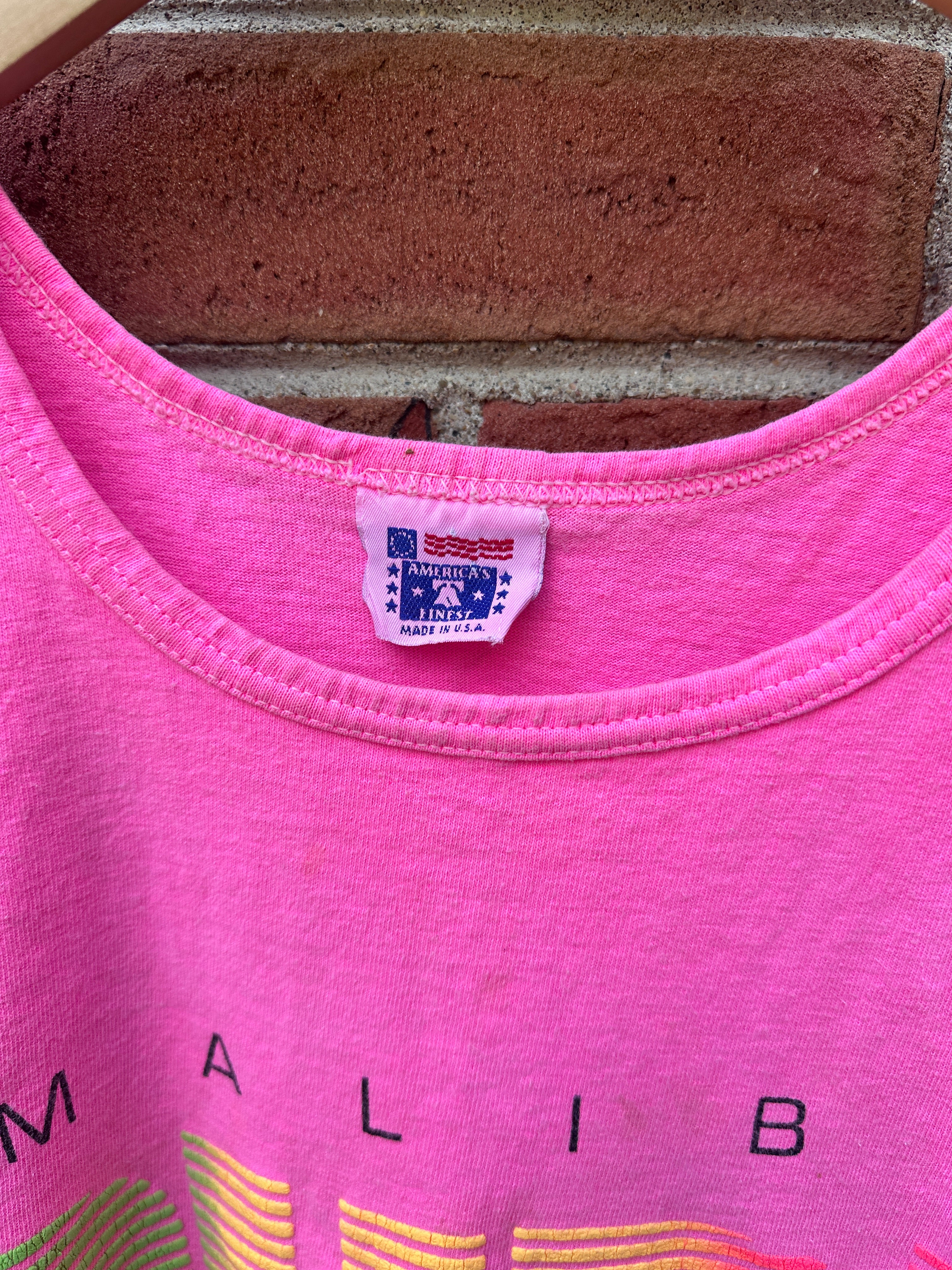 Vintage Malibu Surf Tank