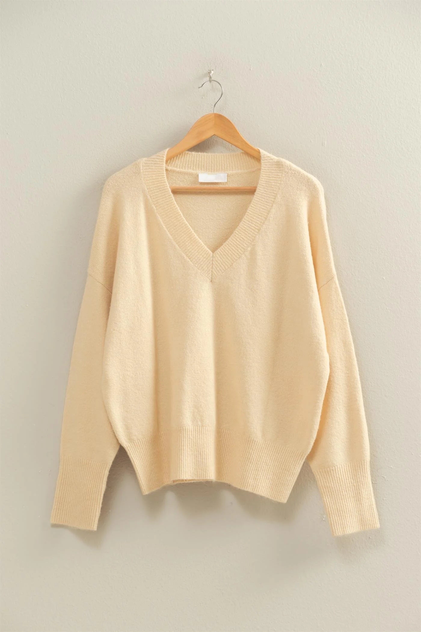 Rhett Pullover Sweater in Cream