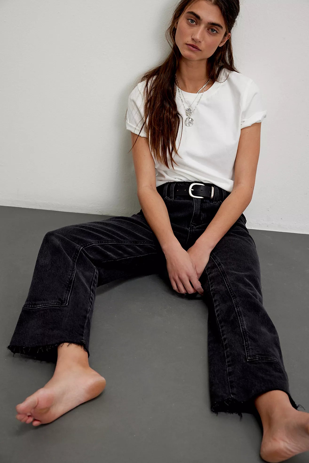 Risk Taker Mid Rise Straight Jeans in Main Squeeze