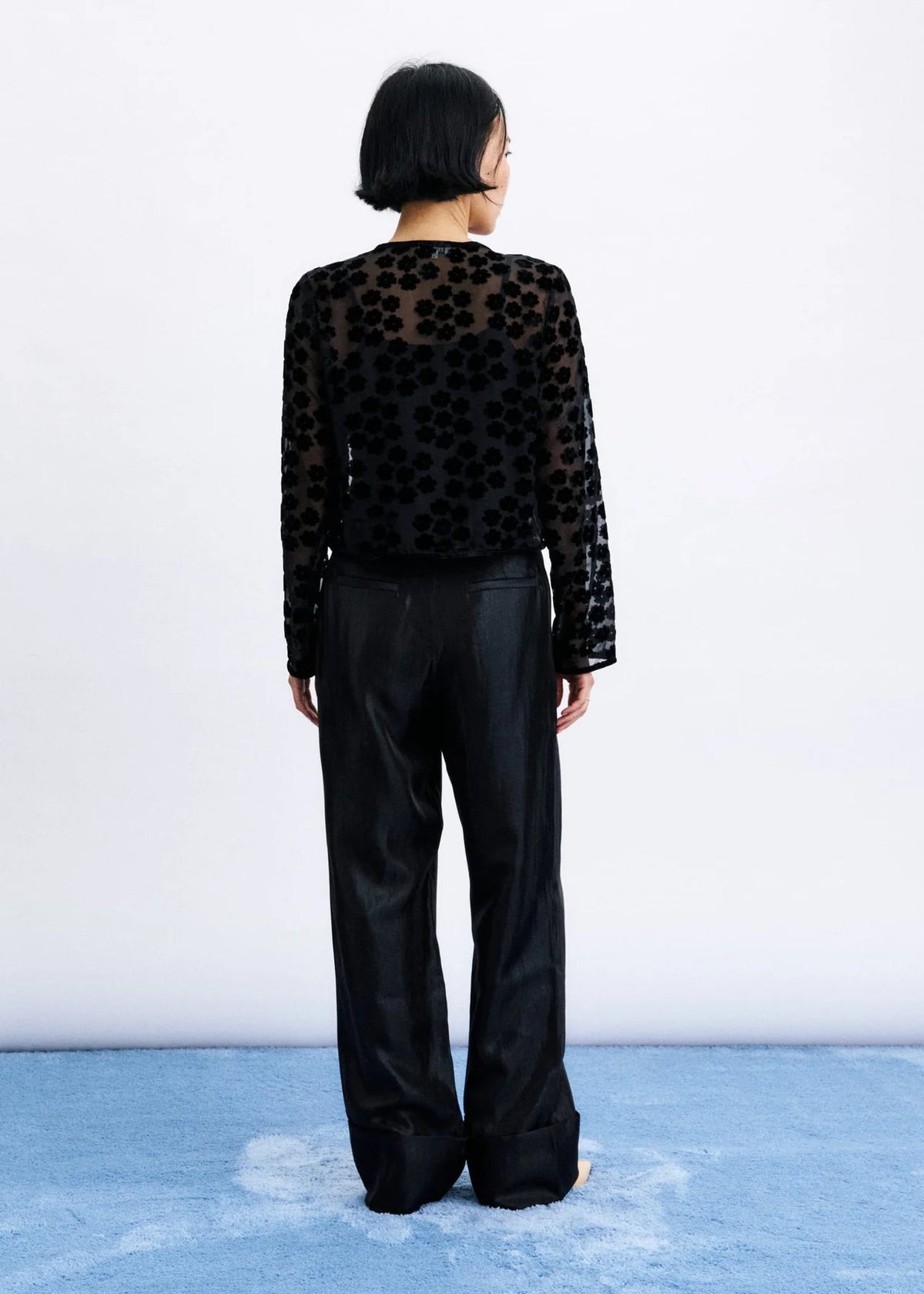 Keer Top in Black