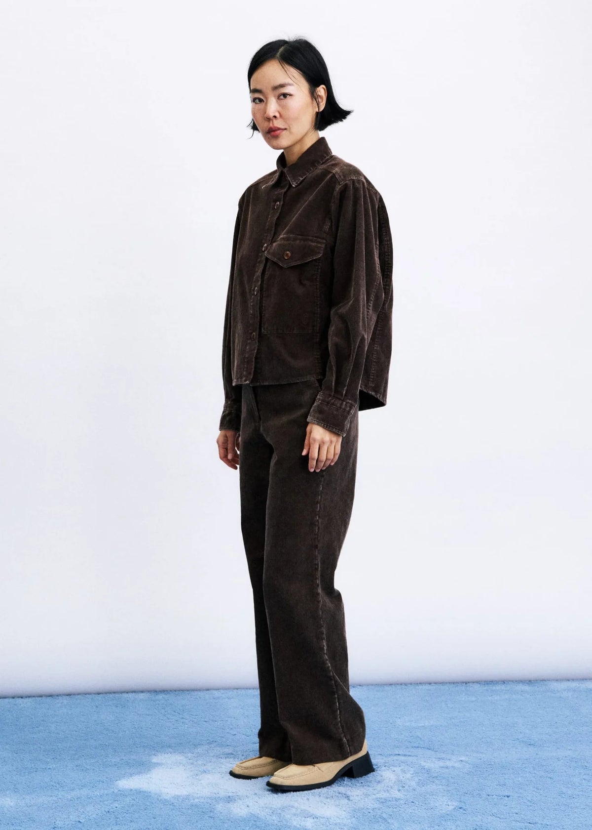 Gazi Shirt in Chocolate