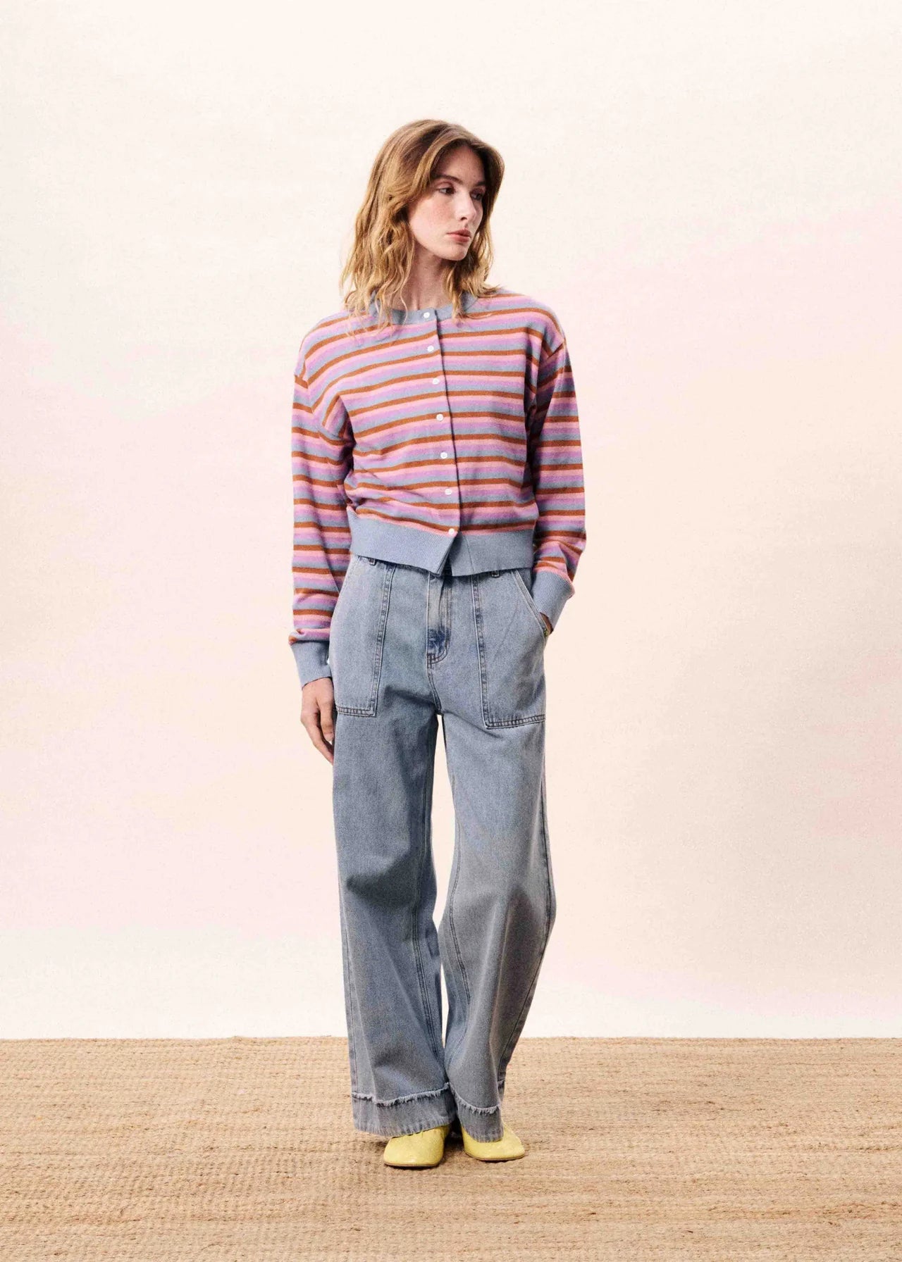 Adria Stripe Cardigan