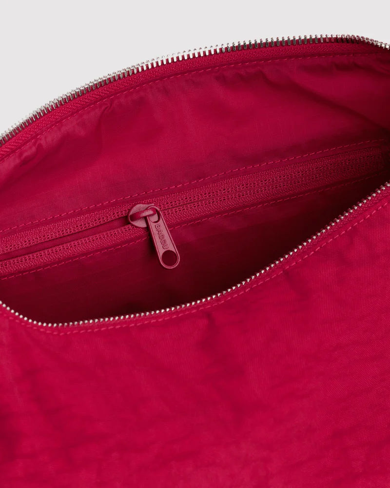 Nylon Meringue Bag in Cherry