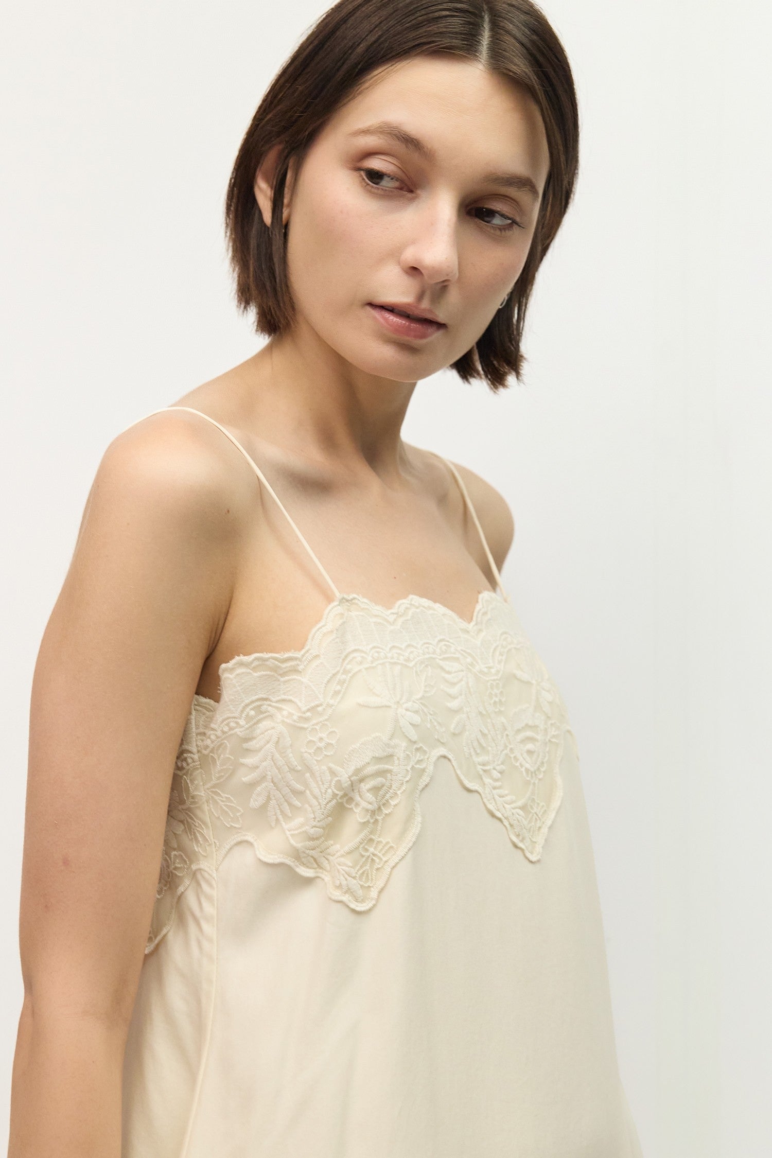 Heidi Midi Dress in Cream