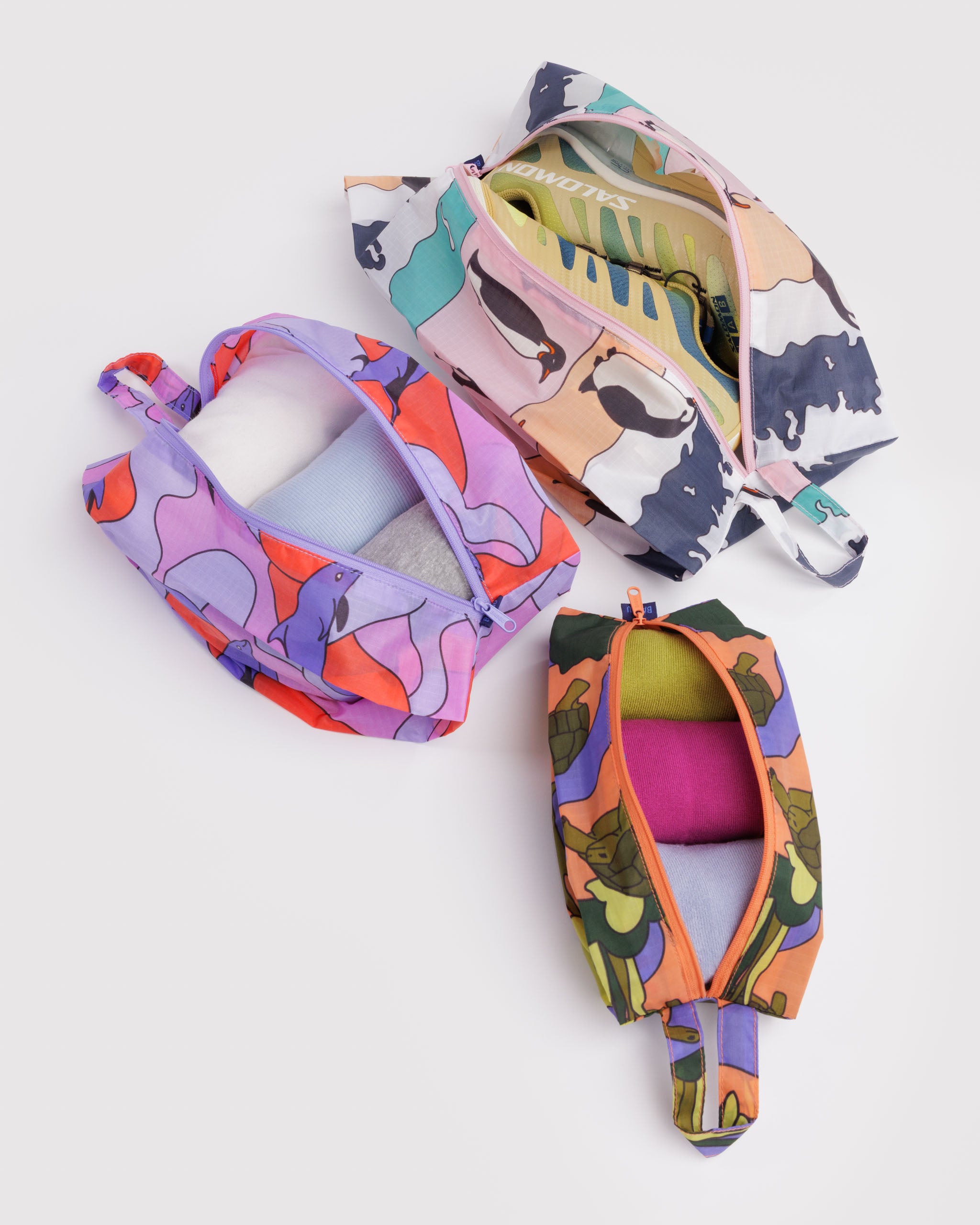 3D Zip Set in Vacation Animals