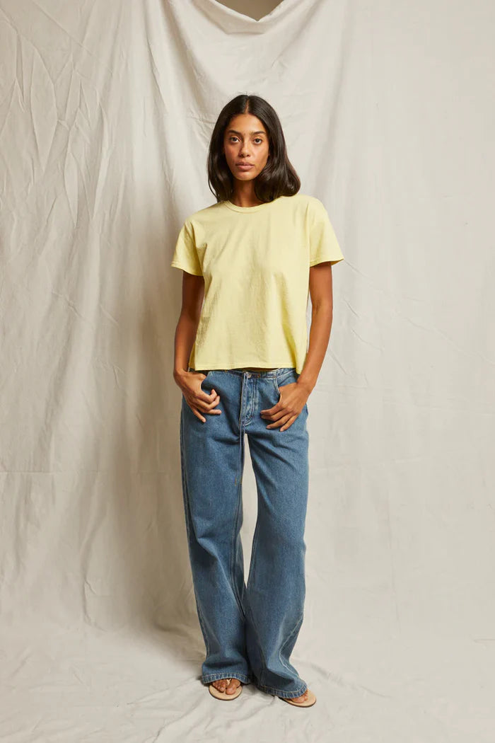 Harley Tee in Banana
