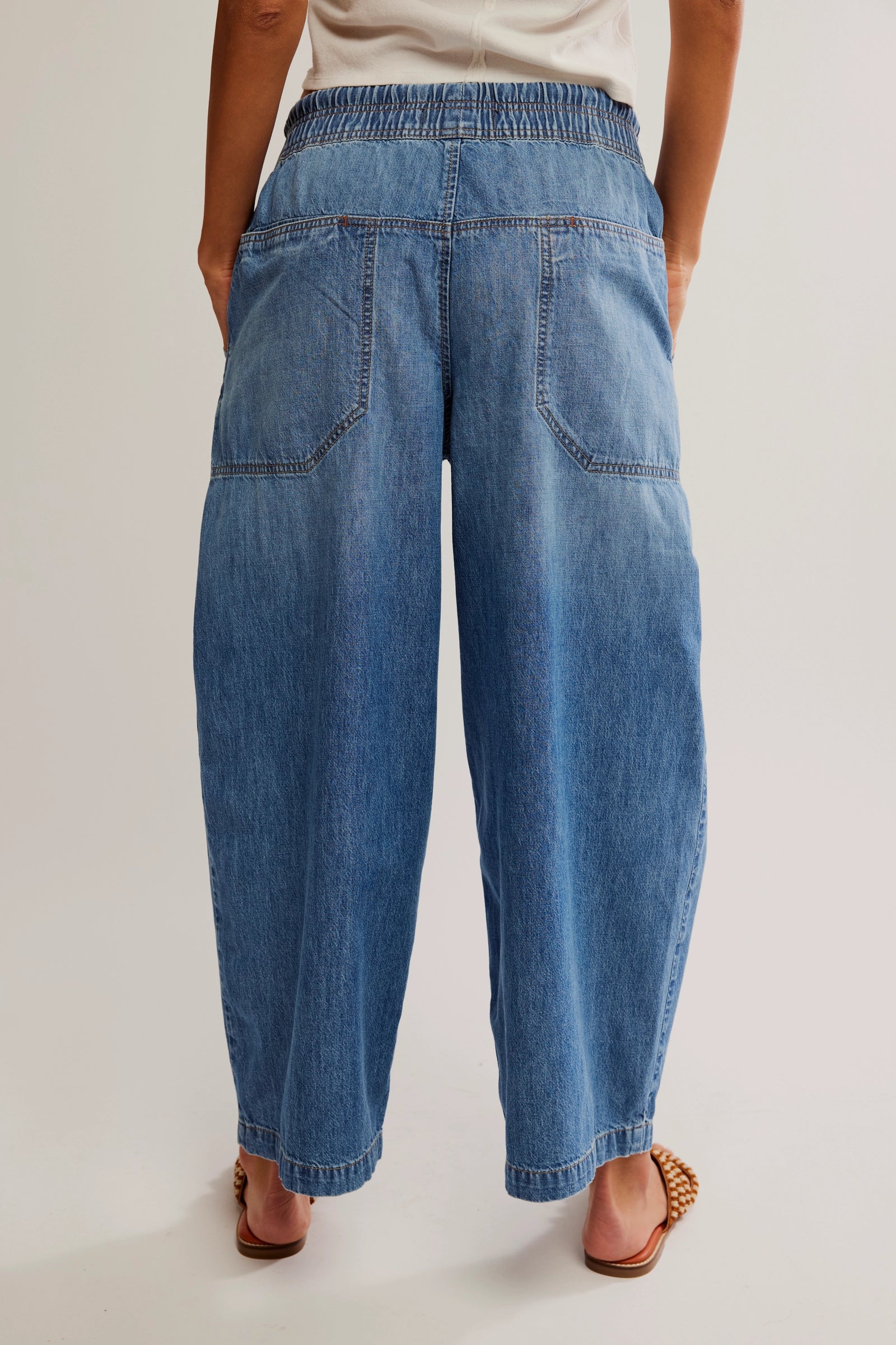 Easy Peasy Pull On Jeans in No Problem