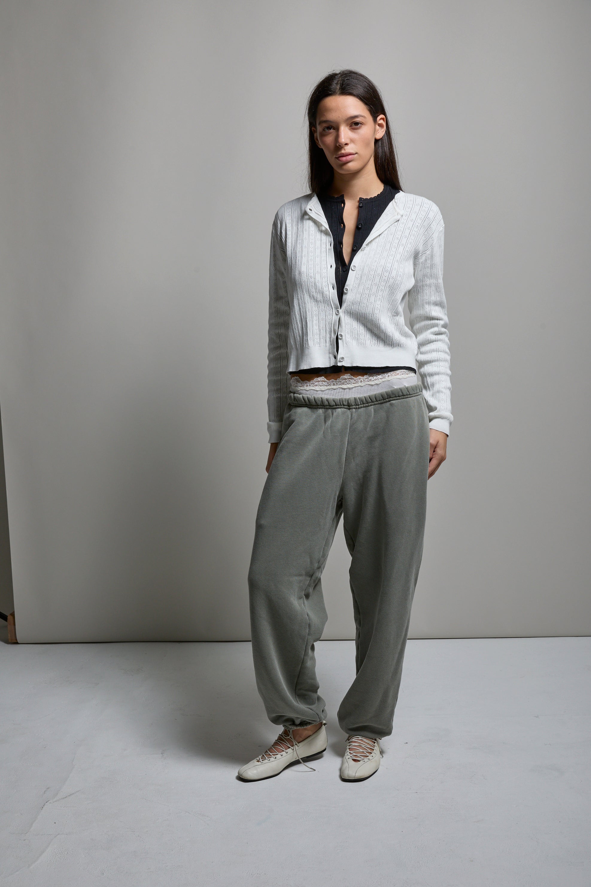 Pipa Pointelle Cardigan