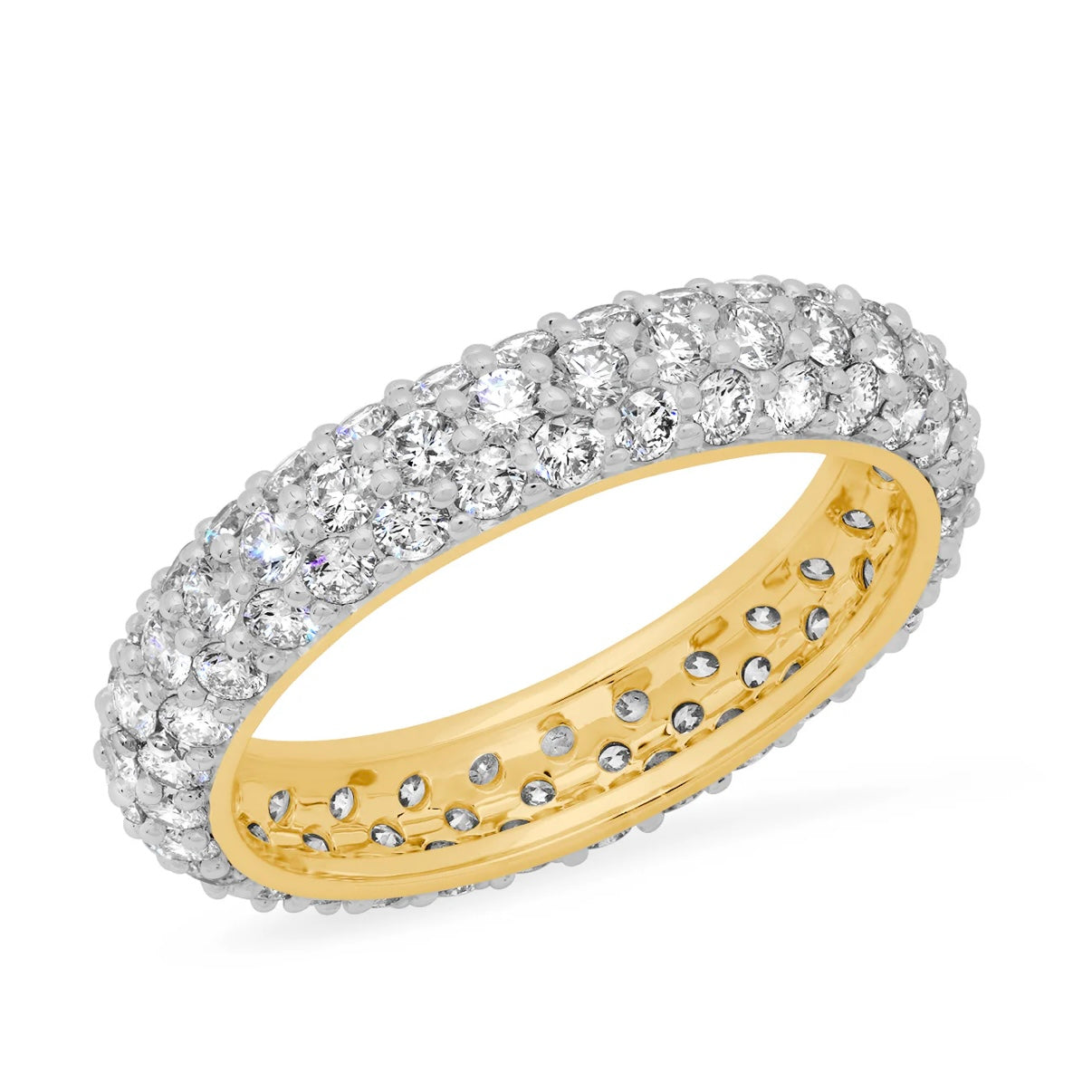 Diamond Domed Ring