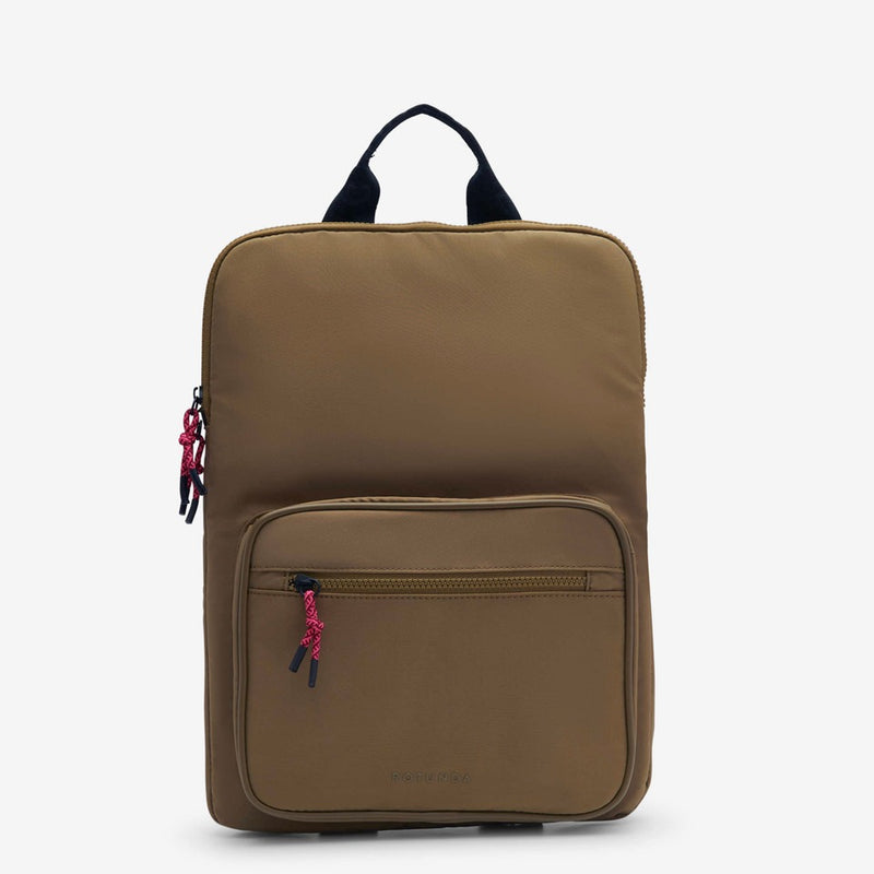 Entu Laptop Backpack in Olive