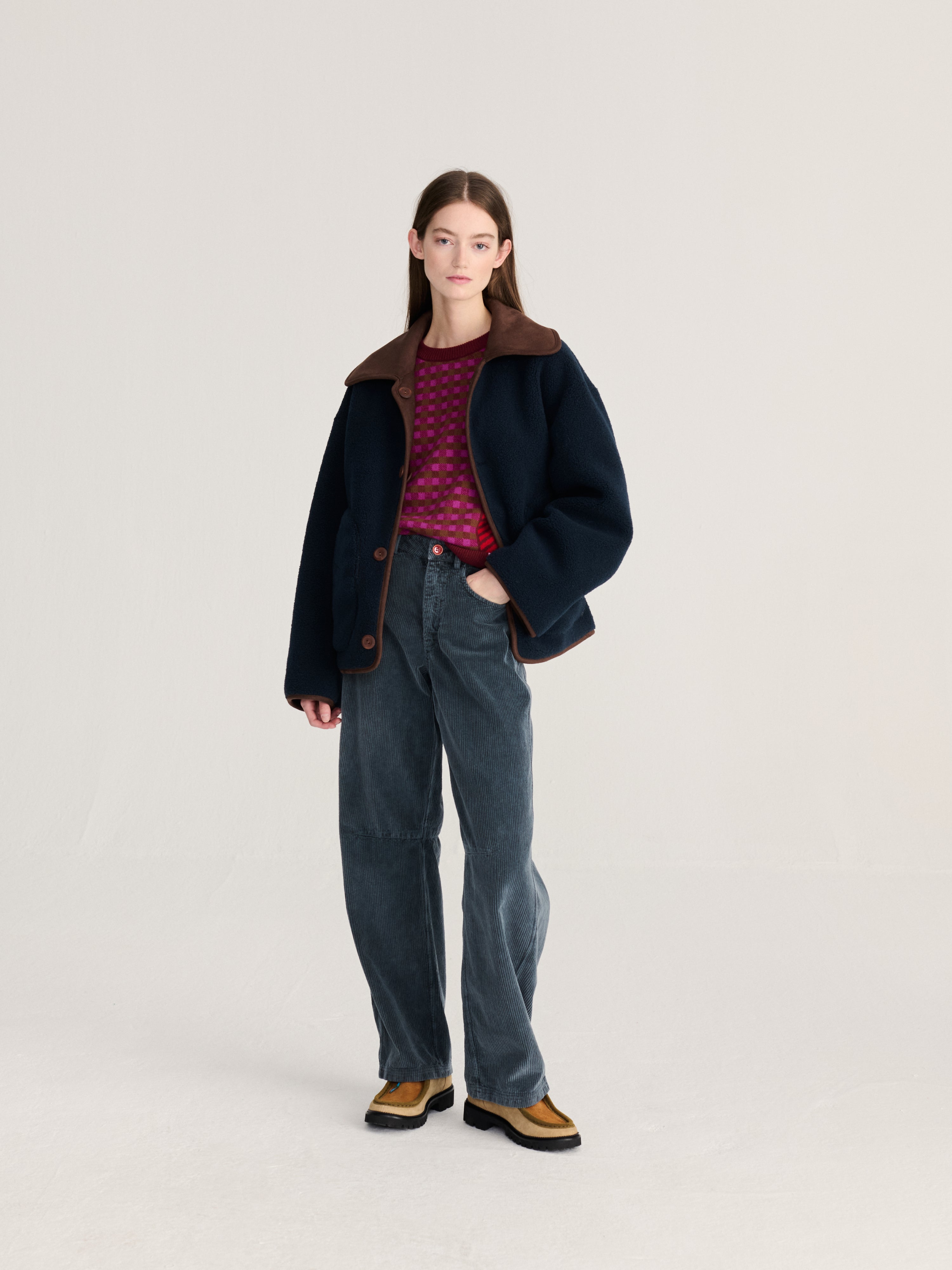Reversible Soft Sherpa Coat