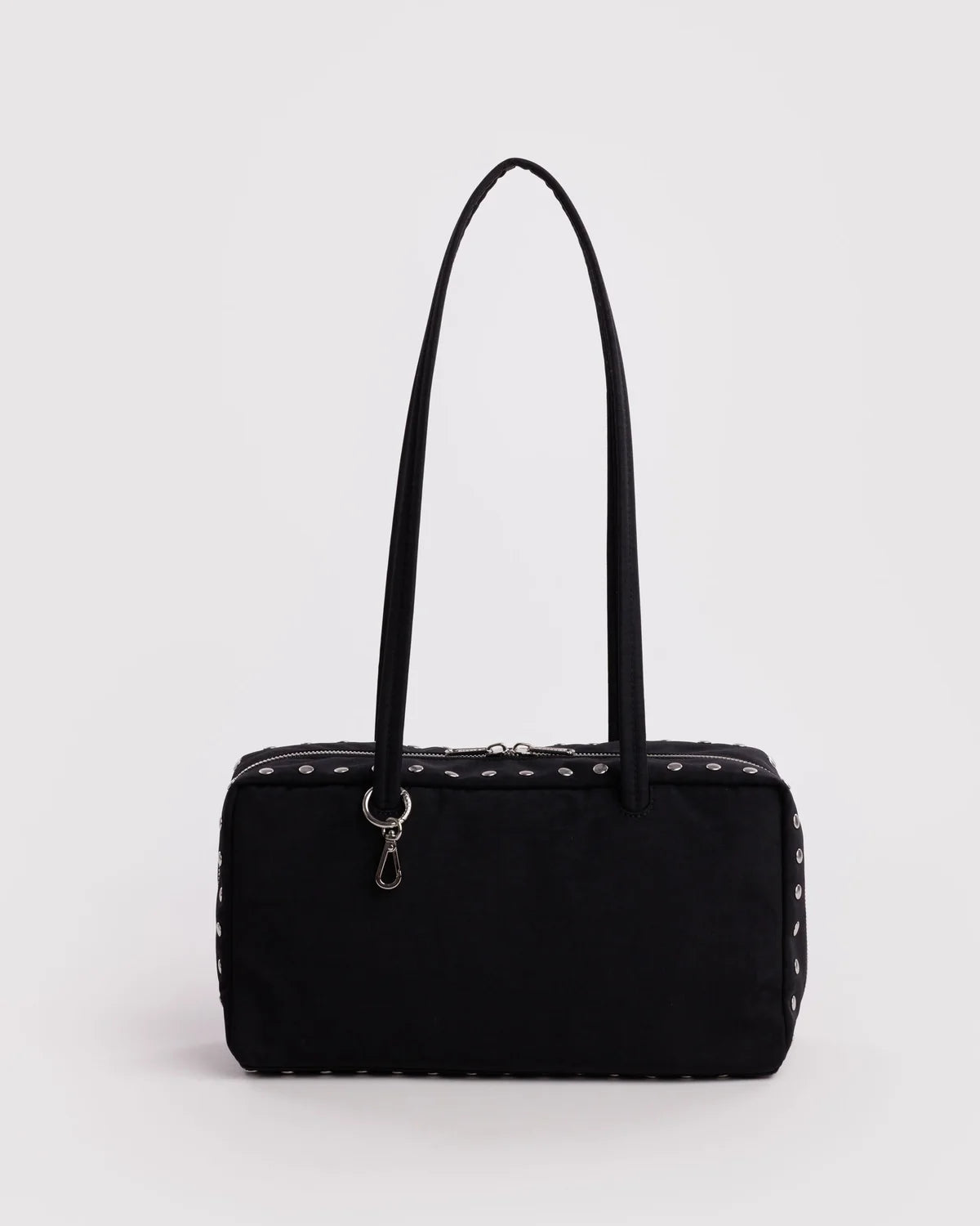 Nylon Bowler Bag in Studs