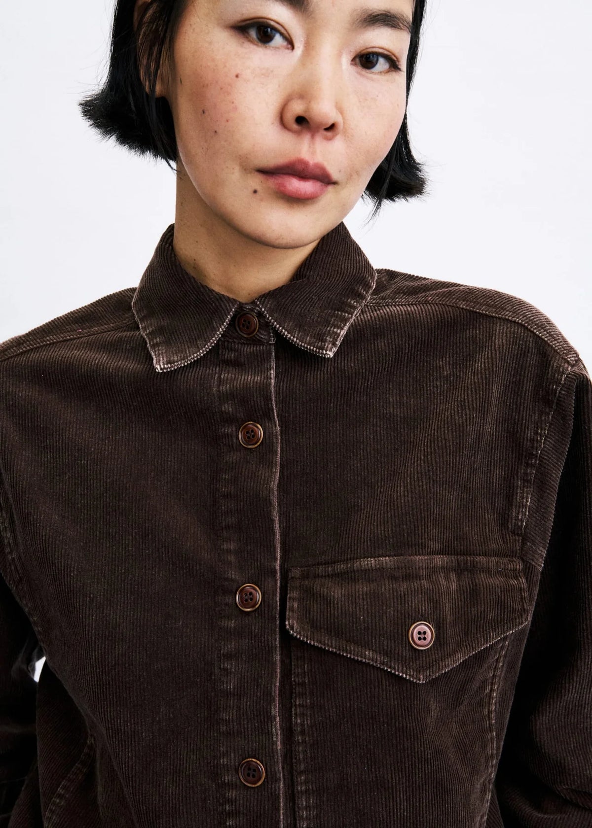Gazi Shirt in Chocolate