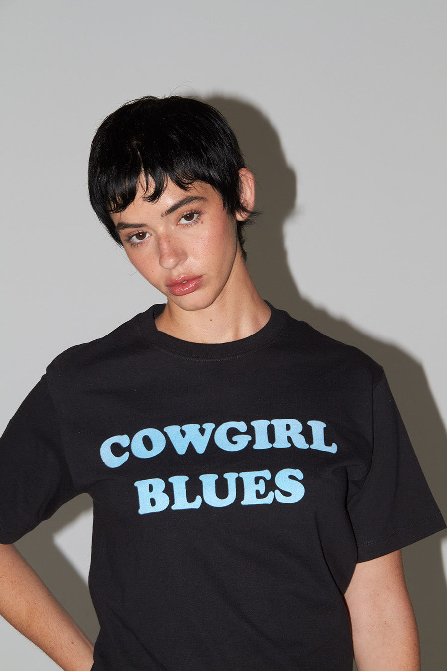 Cowgirl Blues Tee - Ink