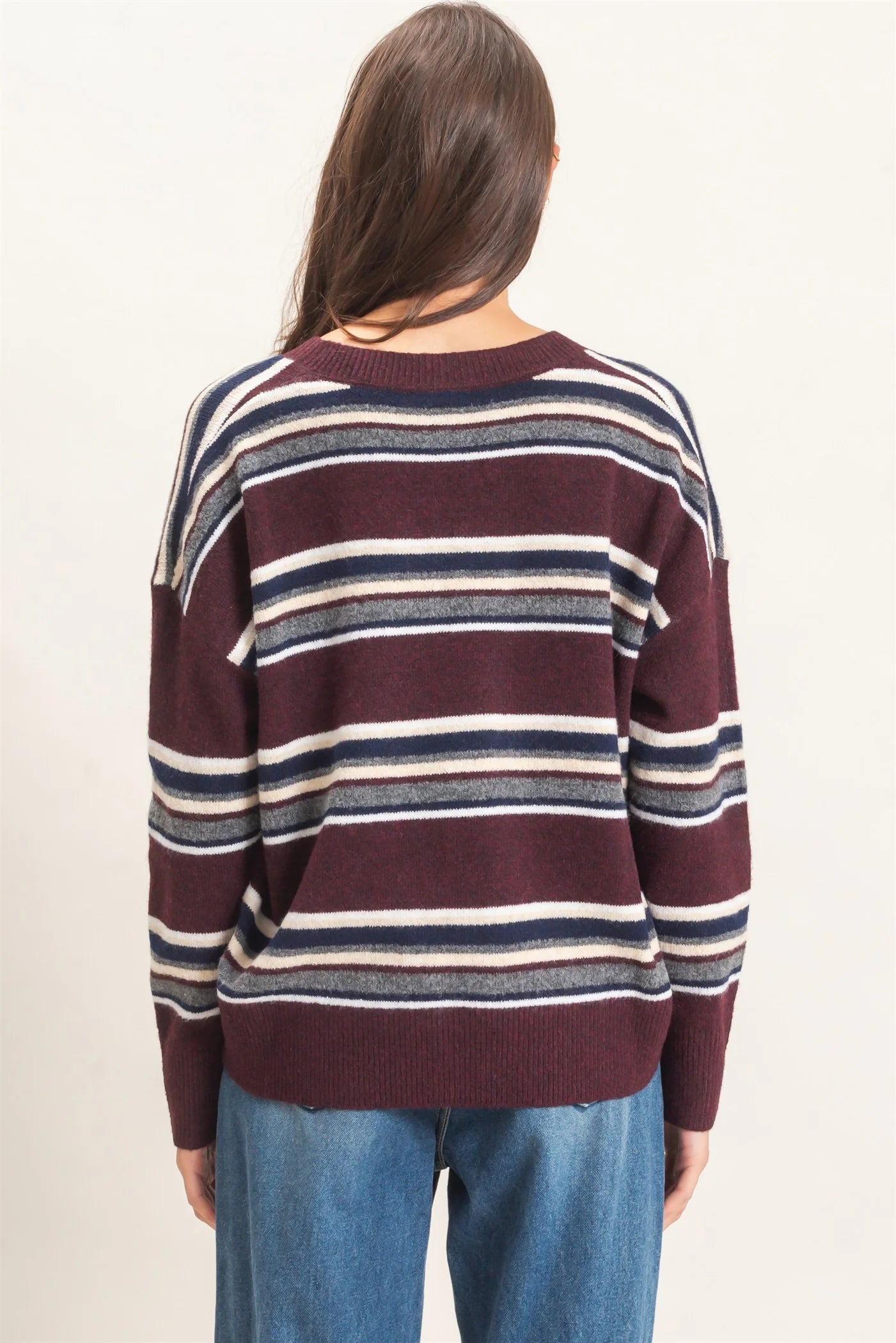 Margot Sweater in Merlot