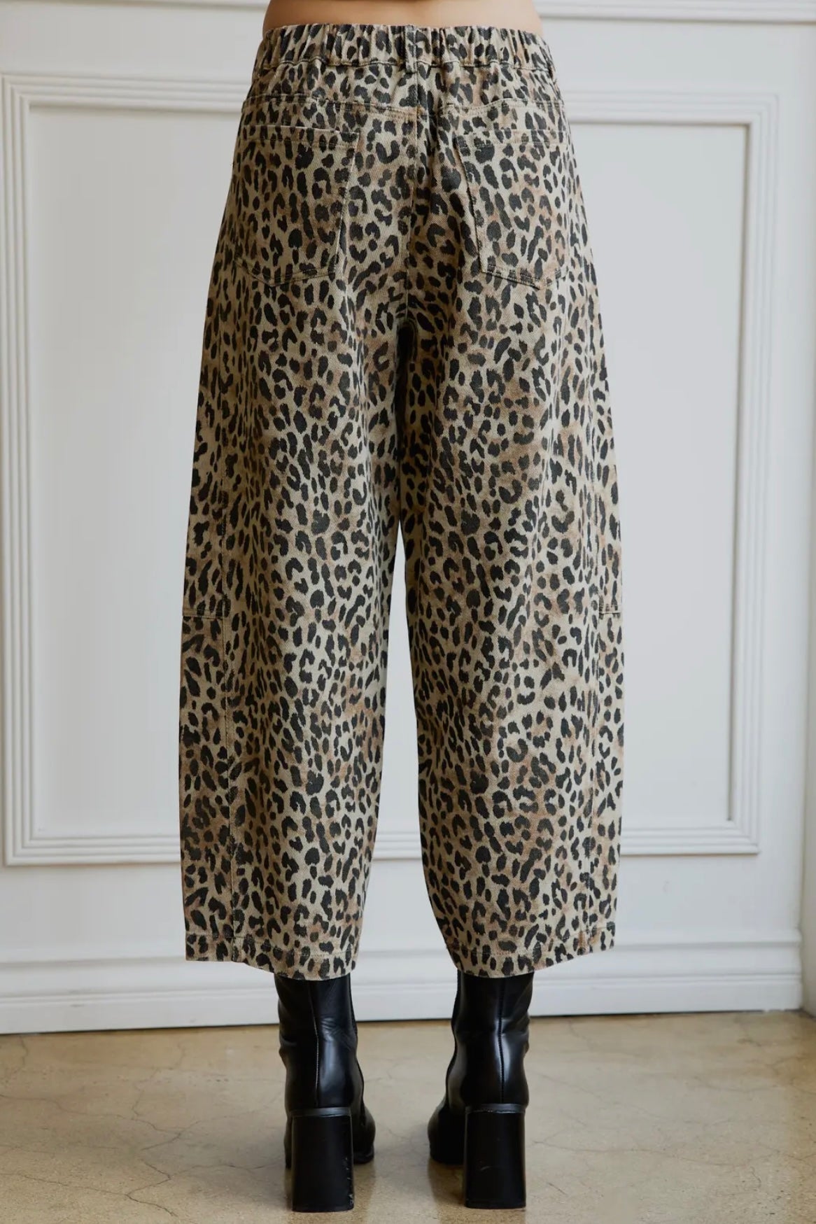 Jesse Leopard Denim
