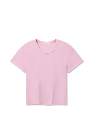 Harley Tee in Sugar Pink