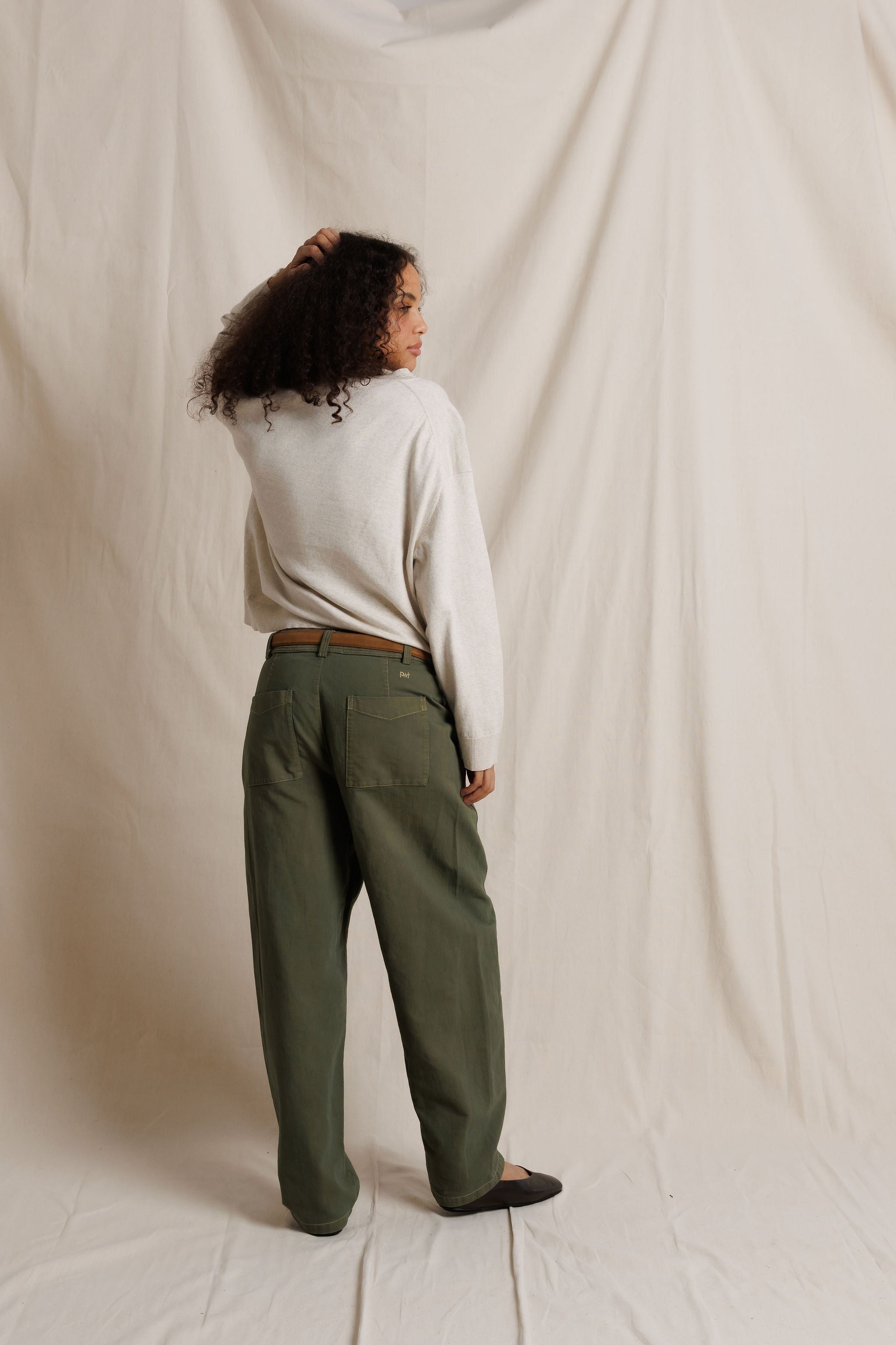 Akira Slub Baby Barrel Pants