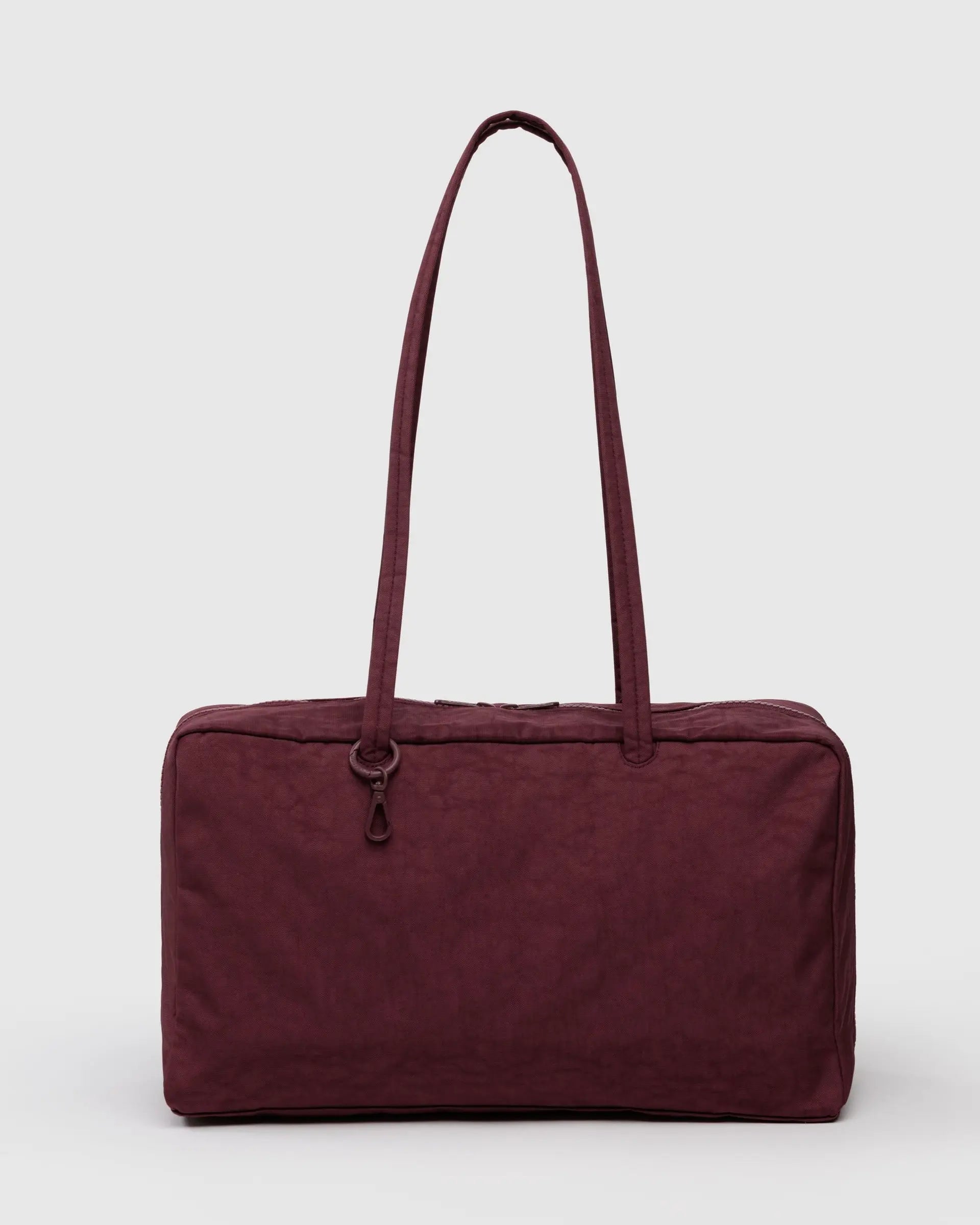 Medium Bowler Bag in Mahogany