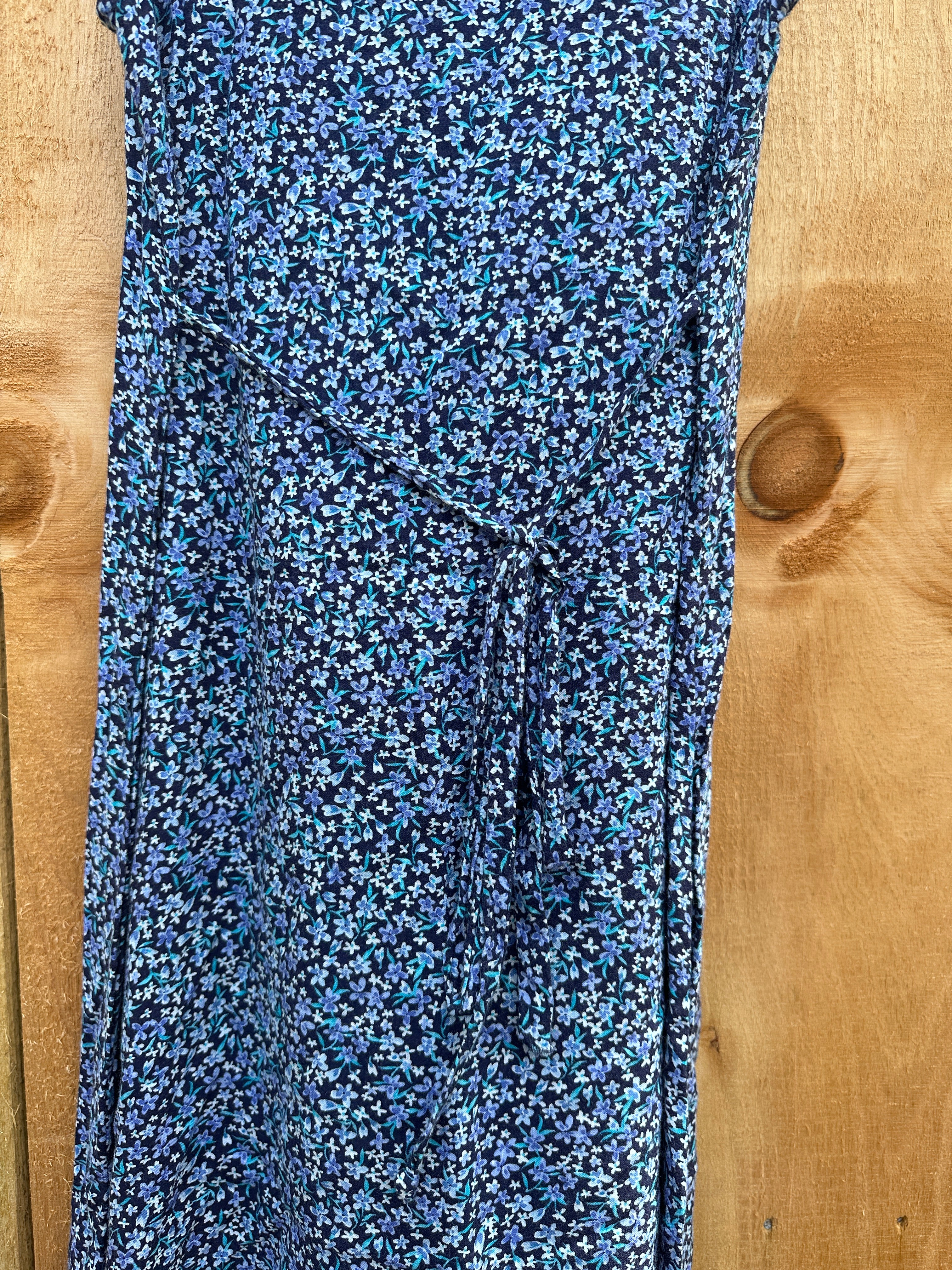 Vintage Floral Midi Dress