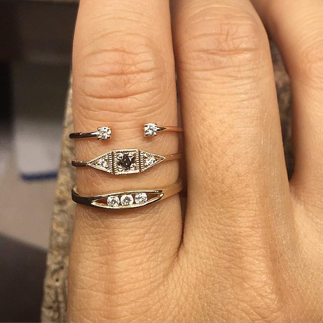 Float Diamond Ring