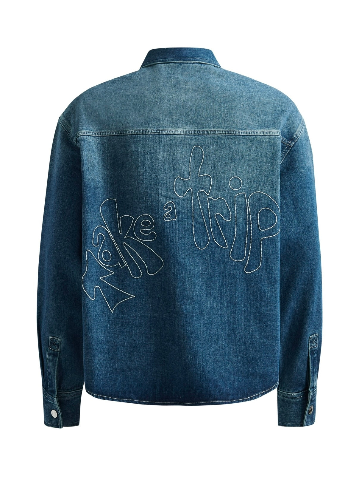 Take A Trip Topstitch Shirt