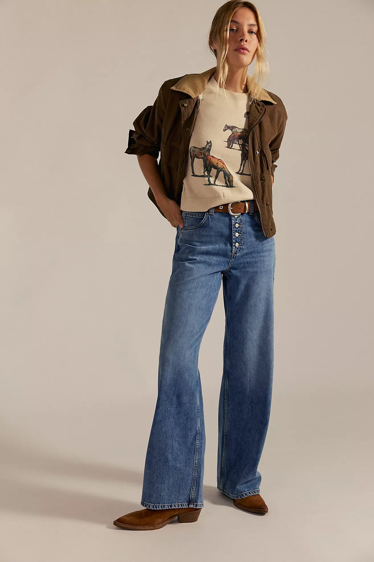 Nia Boyfriend Jeans in Friday
