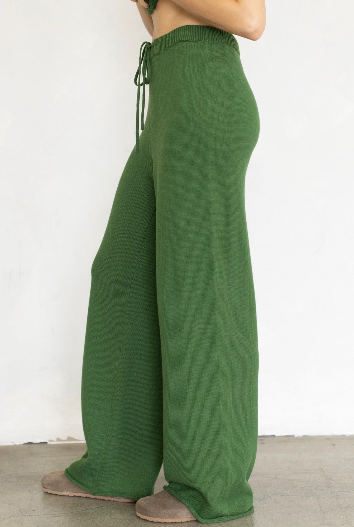 Westley Knit Set in Moss