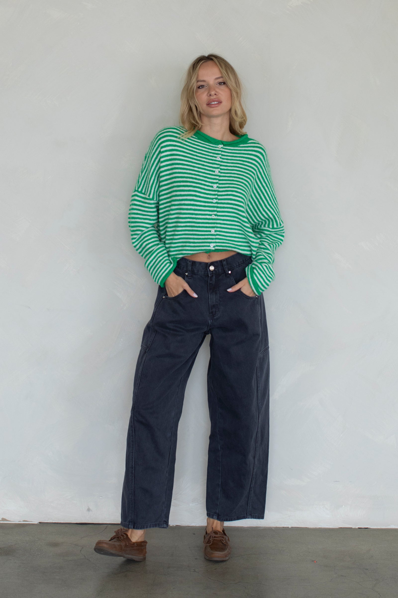 Hayden Barrel Denim Jeans