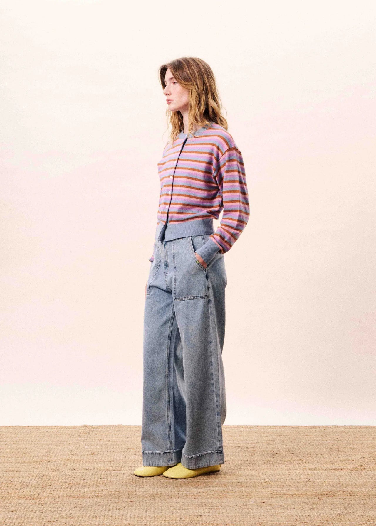 Adria Stripe Cardigan