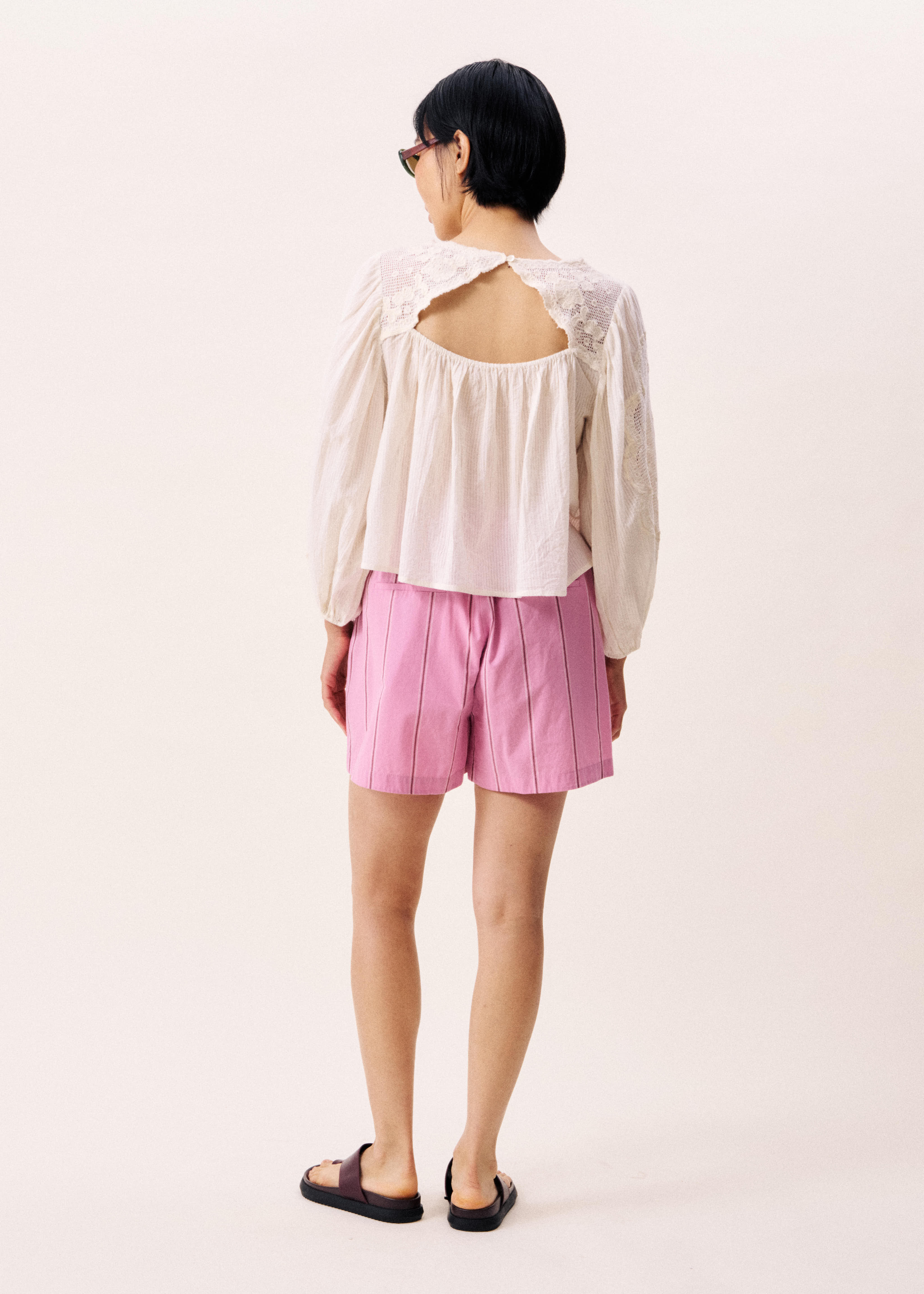 Acaste Cream Blouse