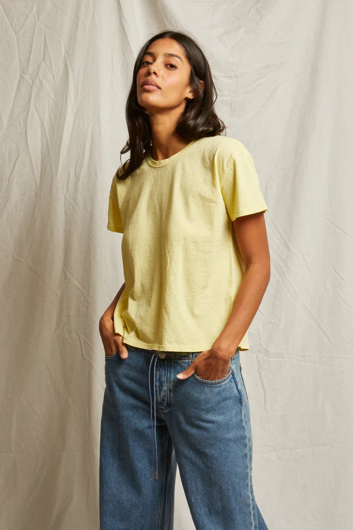 Harley Tee in Banana