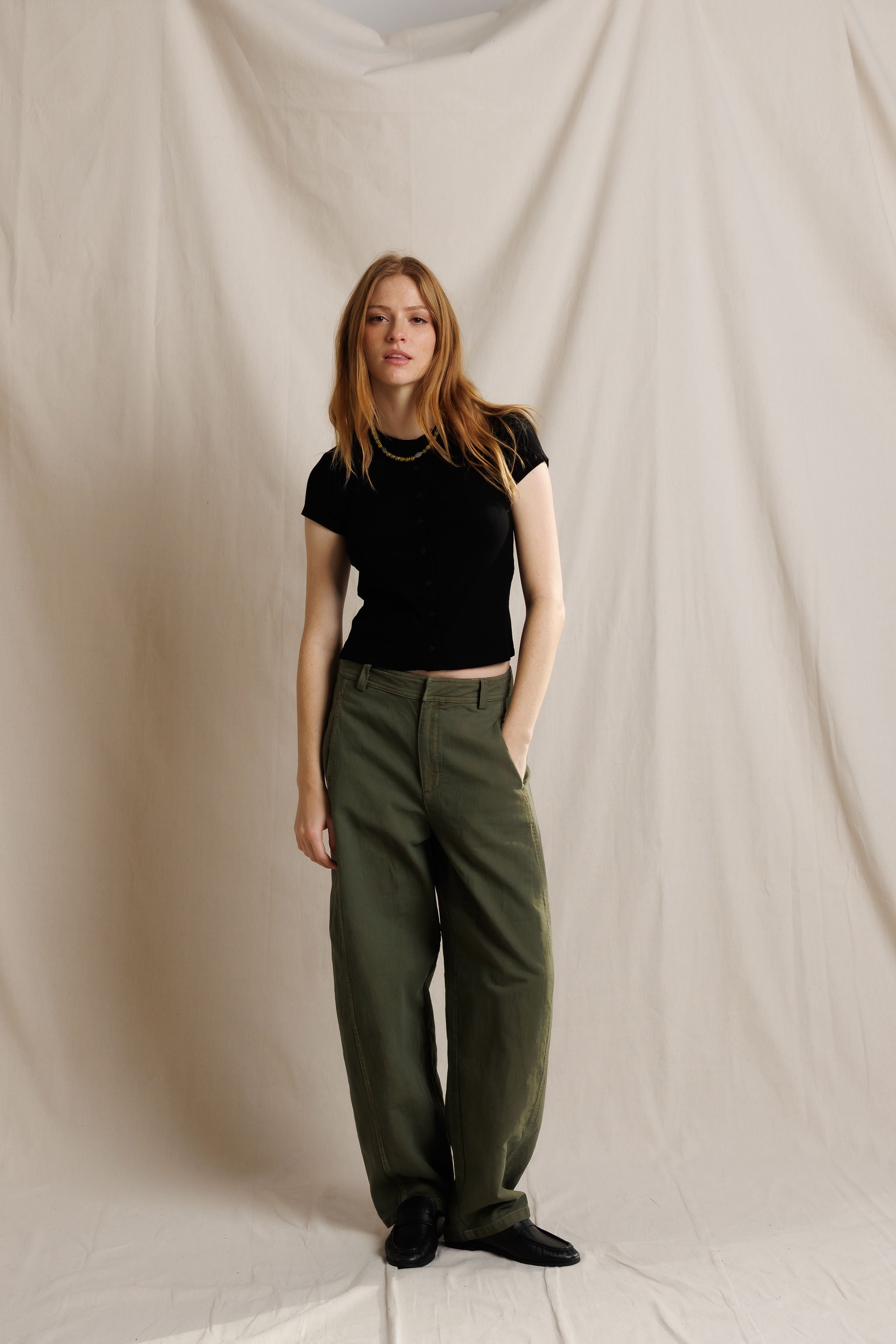 Akira Slub Baby Barrel Pants
