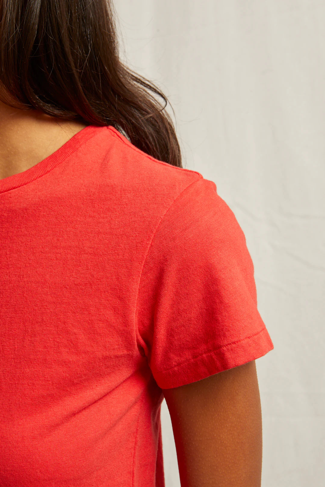 Lisa Tee in Poppy Red