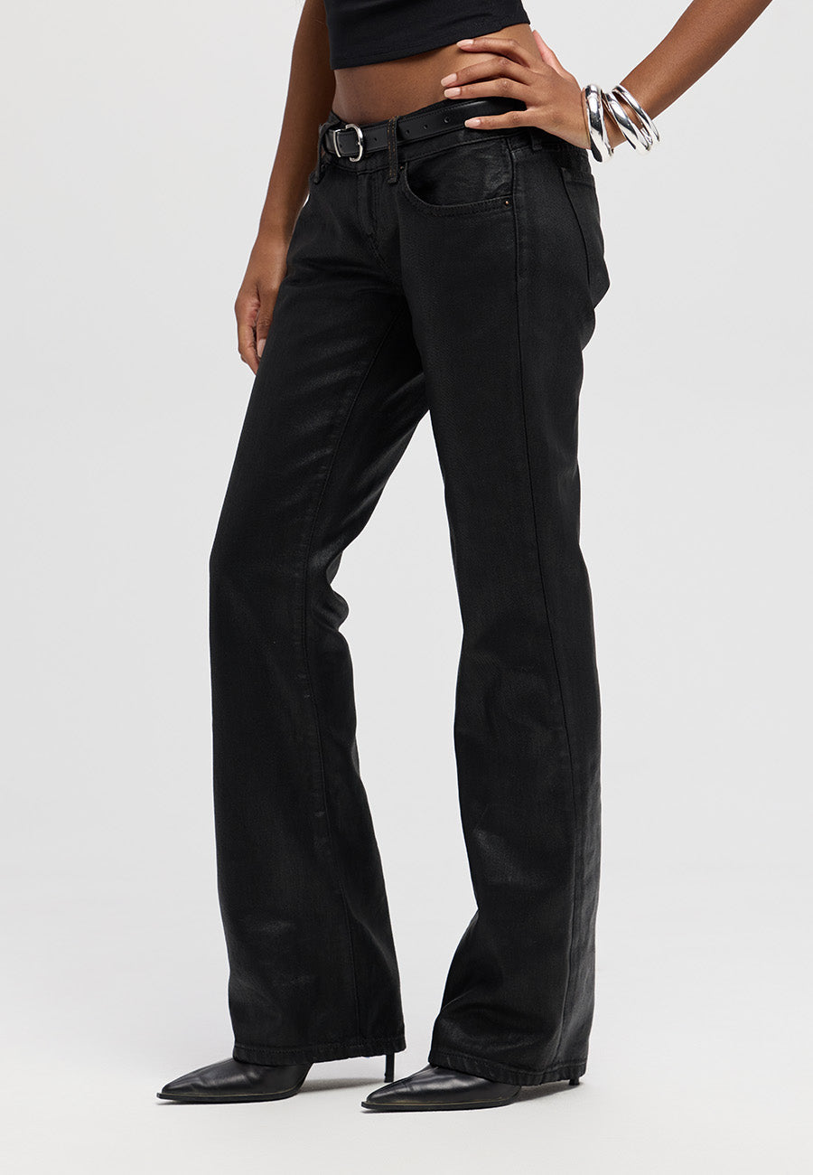 Camille Low Rise Bootcut Jean - Ink Drenched