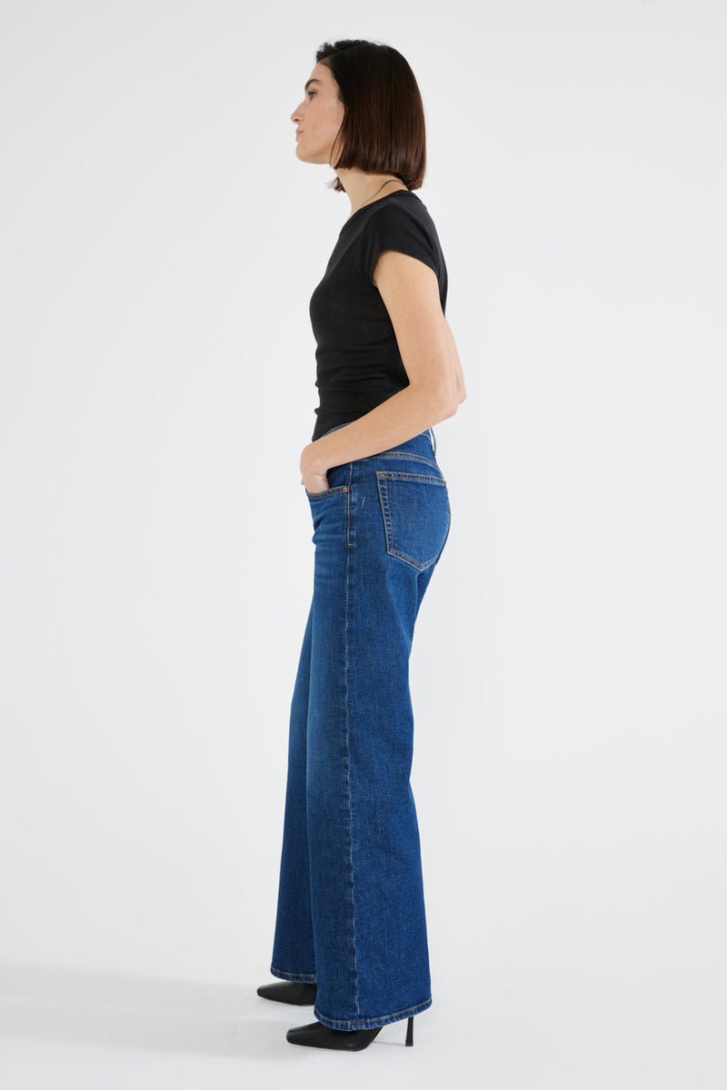 Romi French Wide Leg - Deep Space