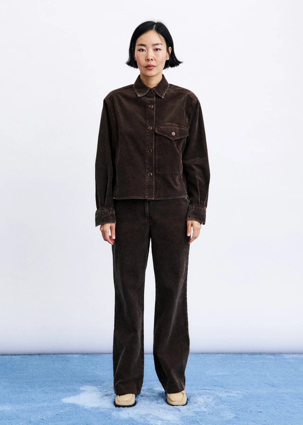 Gazi Shirt in Chocolate