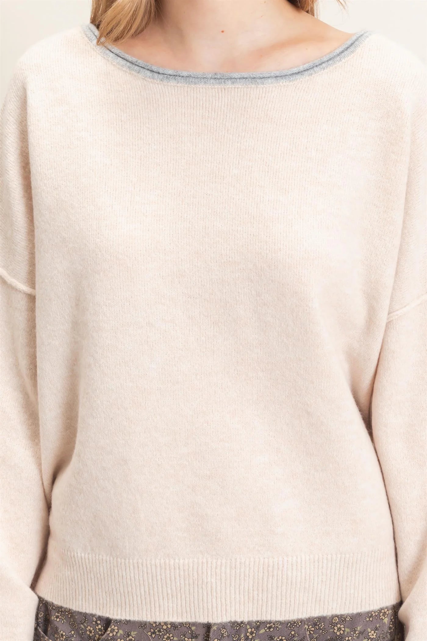 Jean Knit Pullover