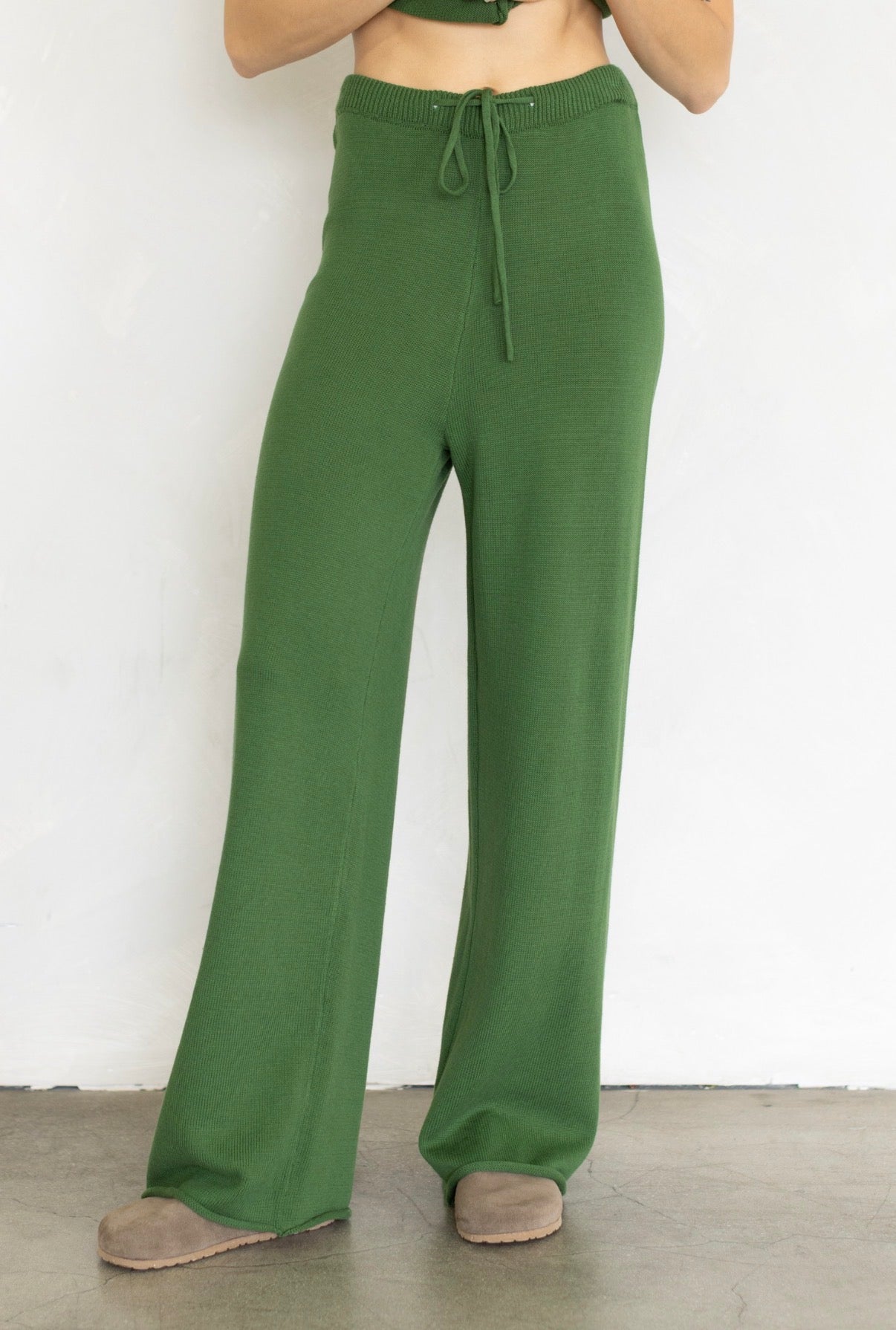 Westley Knit Set in Moss