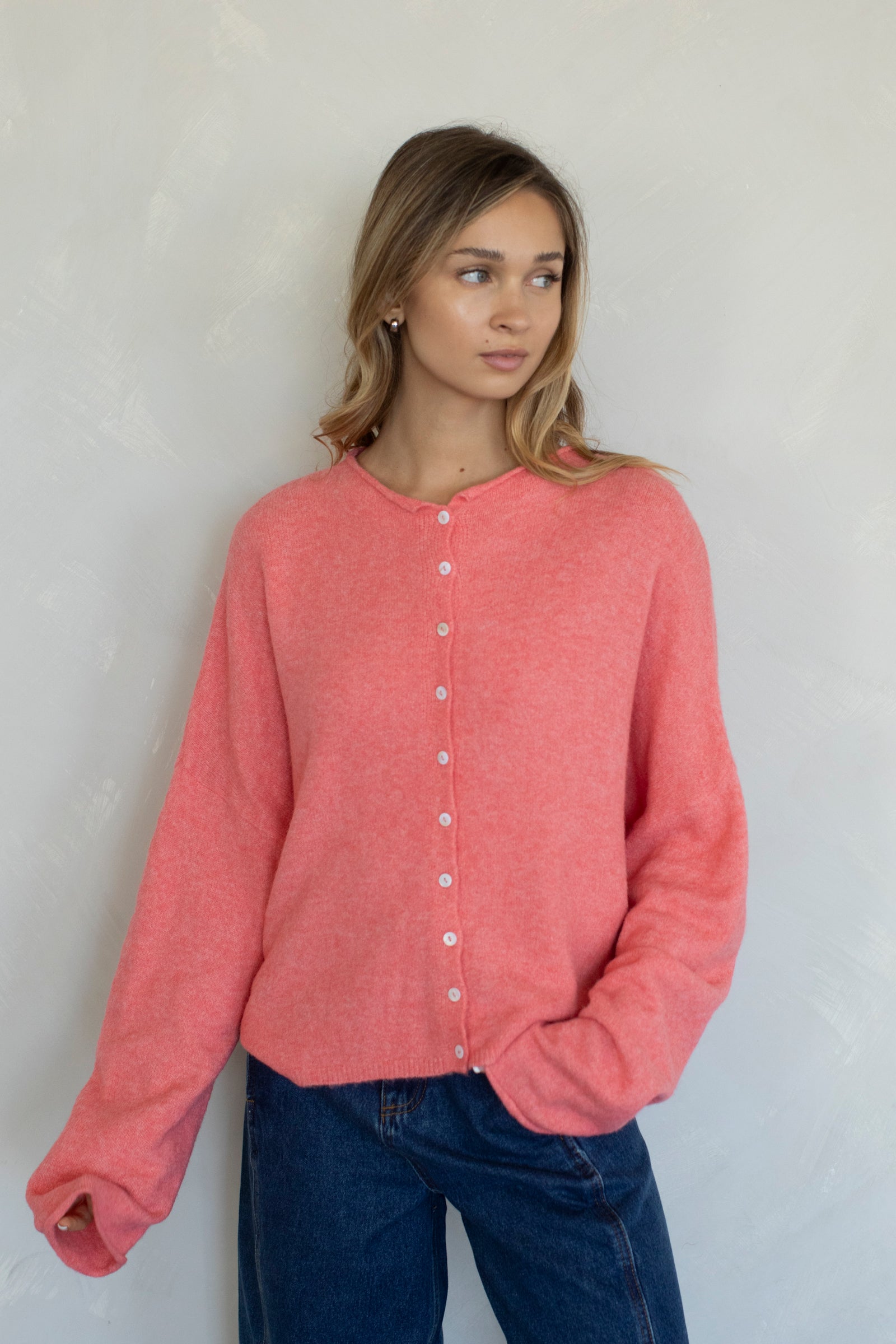 Maisie Sweater in Peach