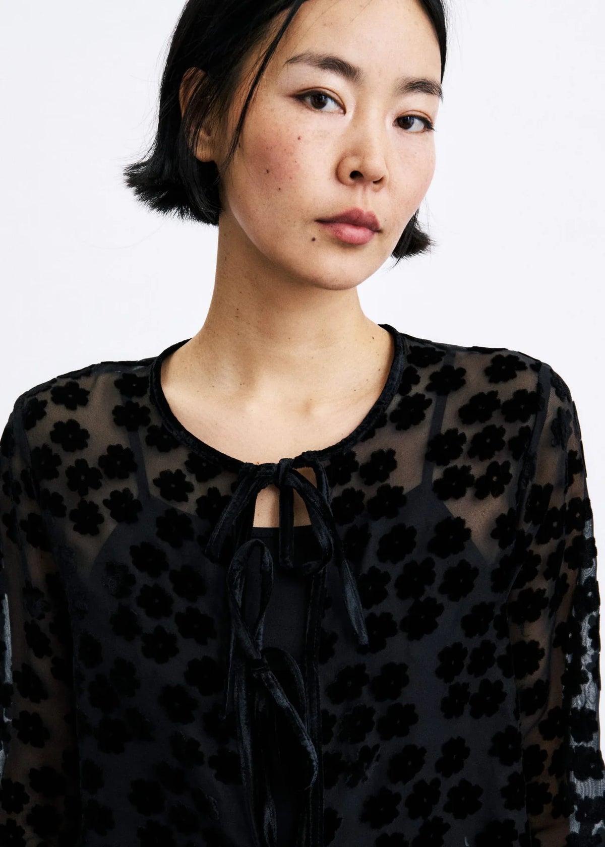 Keer Top in Black