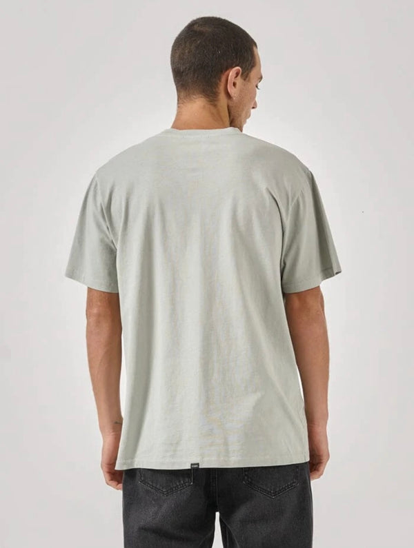 Minimal Thrills Merch Fit Tee - Sage Grey