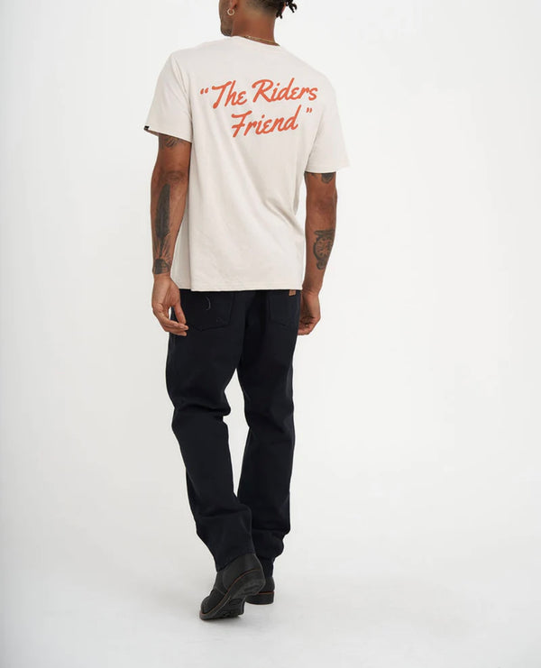 Bareback Tee in Dirty White