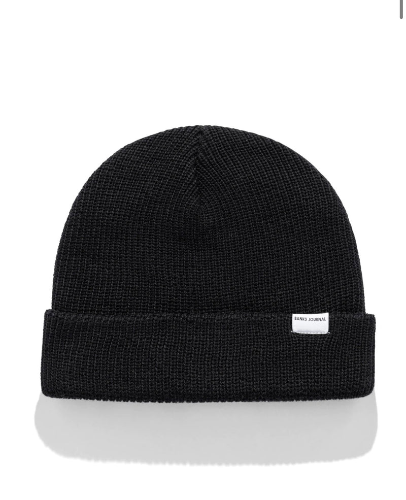 Banks Journal Primary Beanie in Black