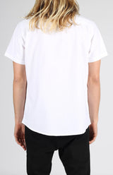 Shooty SS Woven Shirt in White