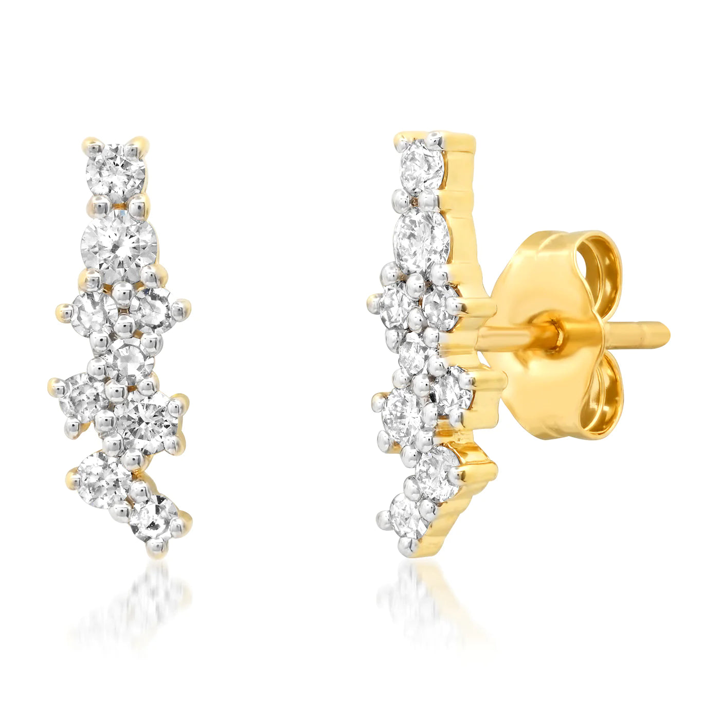 Diamond Starburst Studs