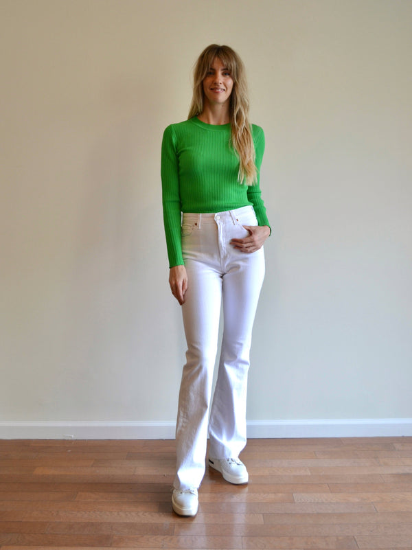 Just Female Fresh Blouse in Fern Green